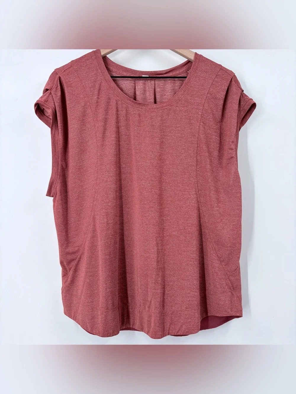 Lululemon Orange Gait Keeper Short Sleeve Top